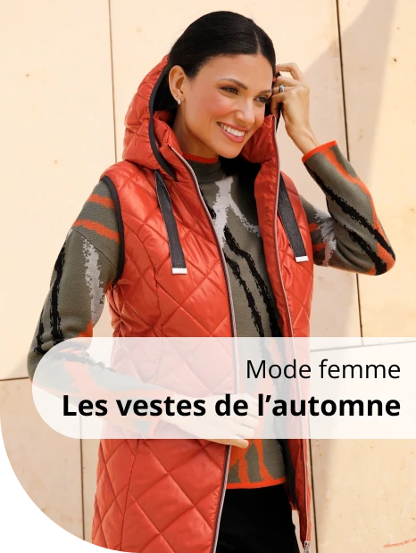 Mode femme: Les vestes d'automne